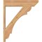 Ekena Millwork Olympic Slat Smooth Outlooker, Western Red Cedar, 7 1/2"W x 32"D x 38"H OUT08X32X38OLY06SWR - alternate 4